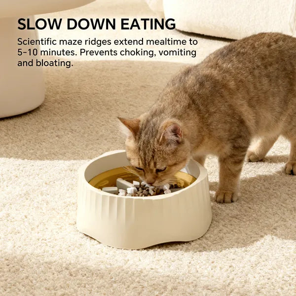 Green Dual-purpose Slow Food Bowl, Fast&slow Food Can Be Freely Switched To Adapt To Different Pet Eating Habits, Cross-border Hot Selling Pet Supplies