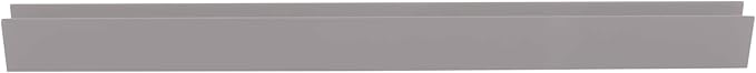 Brixwell SDCD38SN-CCP48 Satin Nickel 3/8" Fixed Panel Shower Door Deep U-Channel