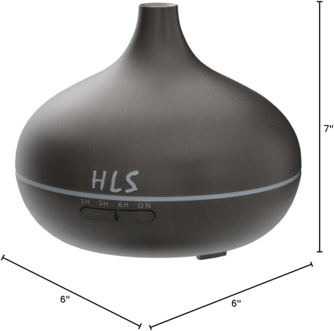 Aromatherapy Essential Oil Diffuser Set - 550ML Ultrasonic Humidifier