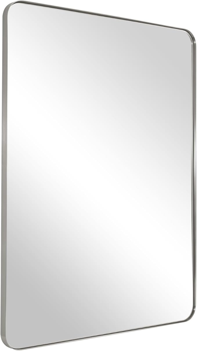 ANDY STAR Brushed Nickel Mirror