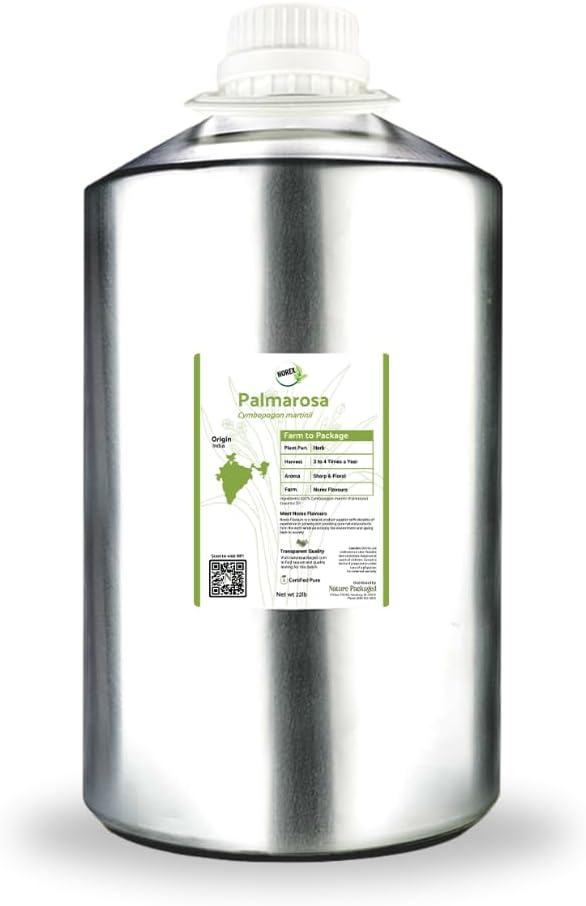 Palmarosa Essential Oil Direct from Norex Flavours India
