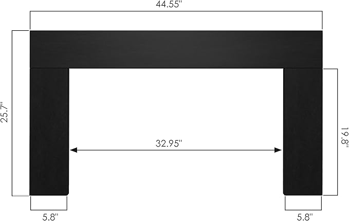 44.5" W x 25.7" H Trim Kit Designed