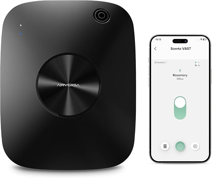 Airversa Smart Waterless Essential Oil Diffuser Scent Air Machine