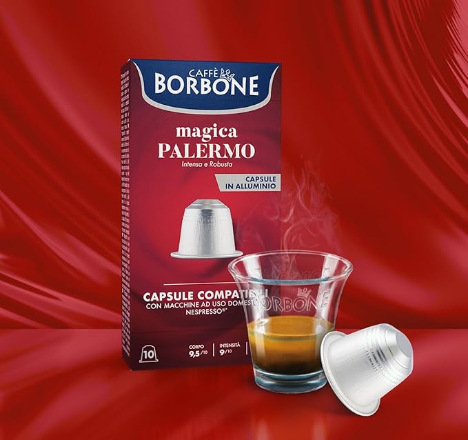 Caffè Borbone Magica Palermo Aluminum Capsules Compatible