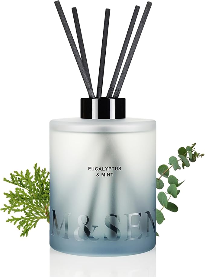 M&SENSE Eucalyptus & Mint Reed Diffuser Set