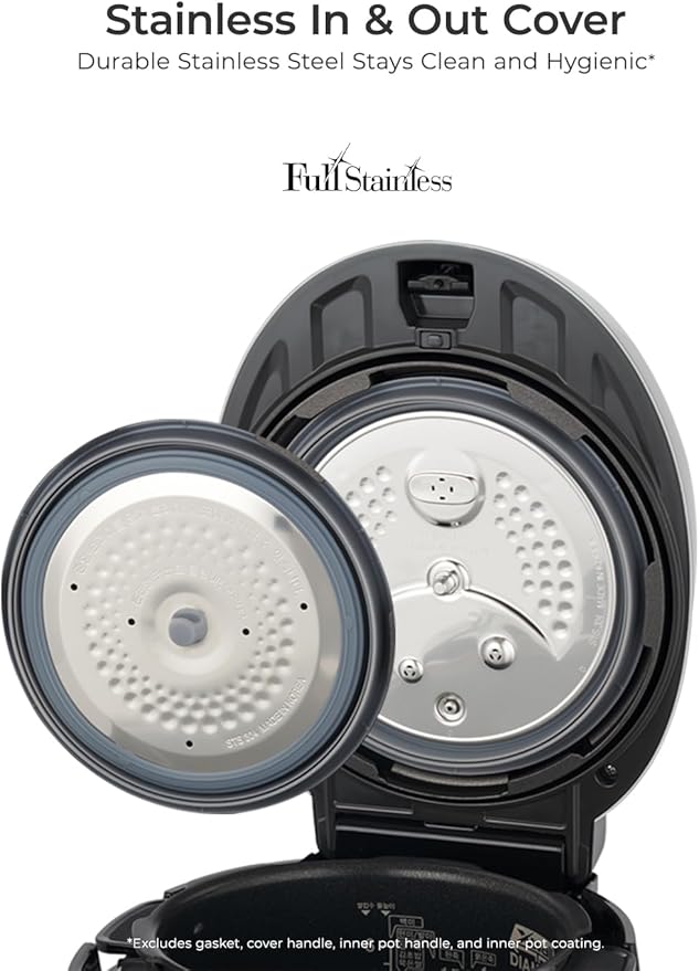 CUCKOO High Pressure Rice Cooker 6-Cup Uncooked / 12-Cup Cooked