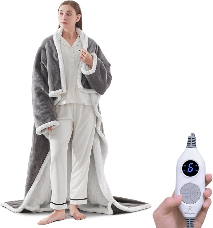 Westinghouse Electric Snuggle Throw Blankets