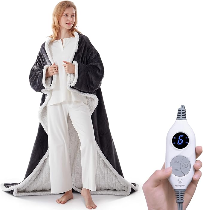 Westinghouse Electric Snuggle Throw Blankets