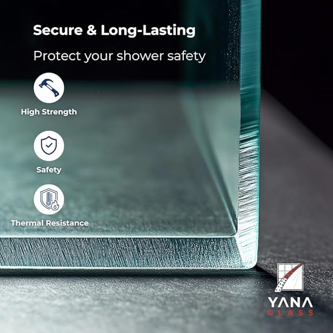 Fixed Glass Shower Panel for Bathroom