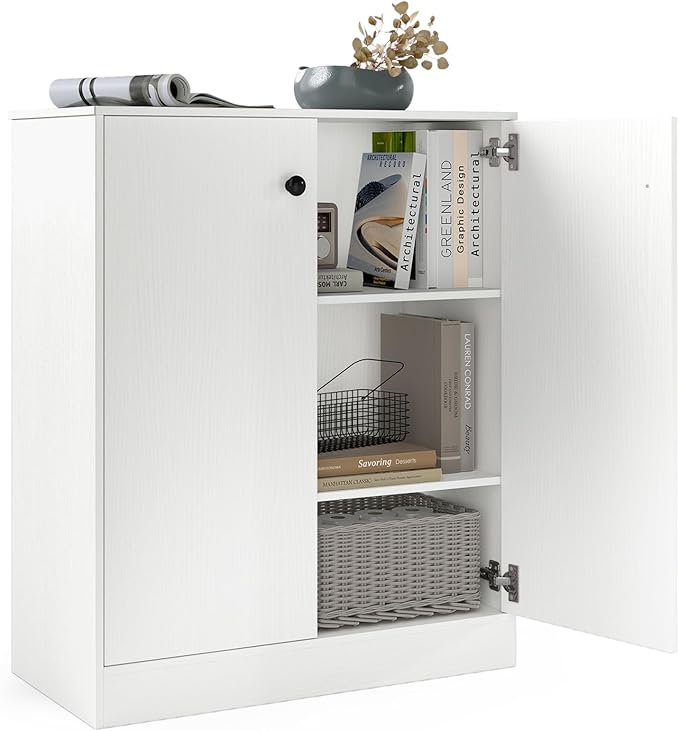 Giantex 2 Door Storage Base Cabinet