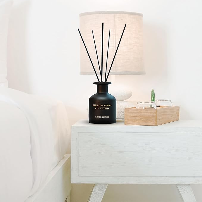 Matin Martin Silky Saffron Reed Diffuser 5 oz