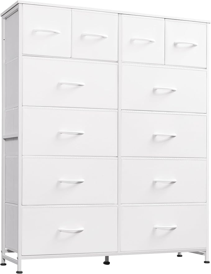WLIVE Tall White Dresser for Bedroom