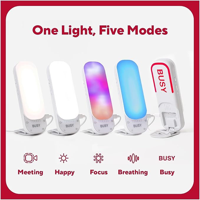 TRU RED Staples Brightwell 5-in-1 Productivity LED Desk Light, White (TR62804)