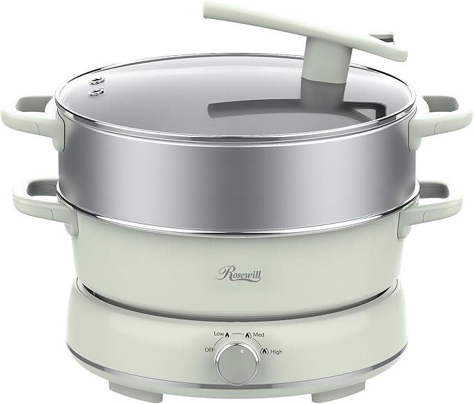 Rosewill 12.7 QT Electric Hot Pot Slow Cooker