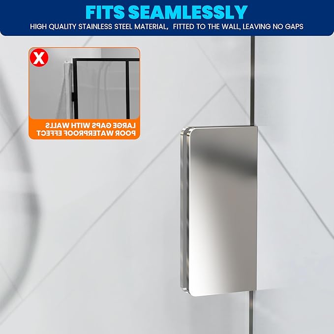 Bathroom Shower Glass Door 24 * 78"