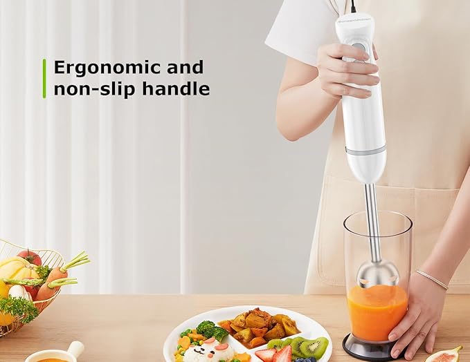 Bonsenkitchen Hand Blender, Immersion Blender