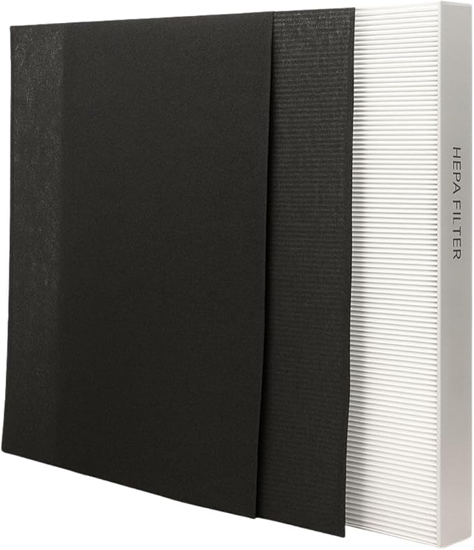 Nispira True HEPA Activated Carbon Replacement Filter Compatible