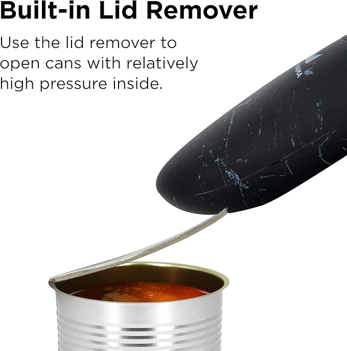 Kitchen Mama Auto 2.0 Electric Can Opener: Blade Opens Almost Any Can Pop or