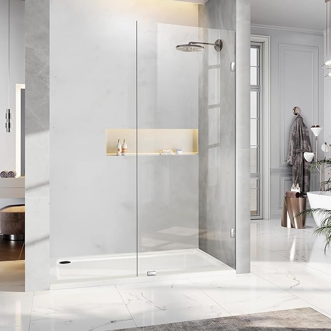 Bathroom Shower Glass Door 34 * 74"