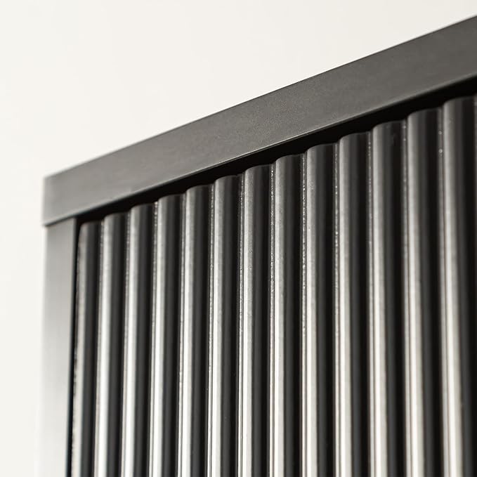 Modern Fluted Bathroom Wall Cabinet
