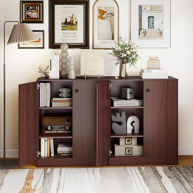 Giantex 2 Door Storage Base Cabinet
