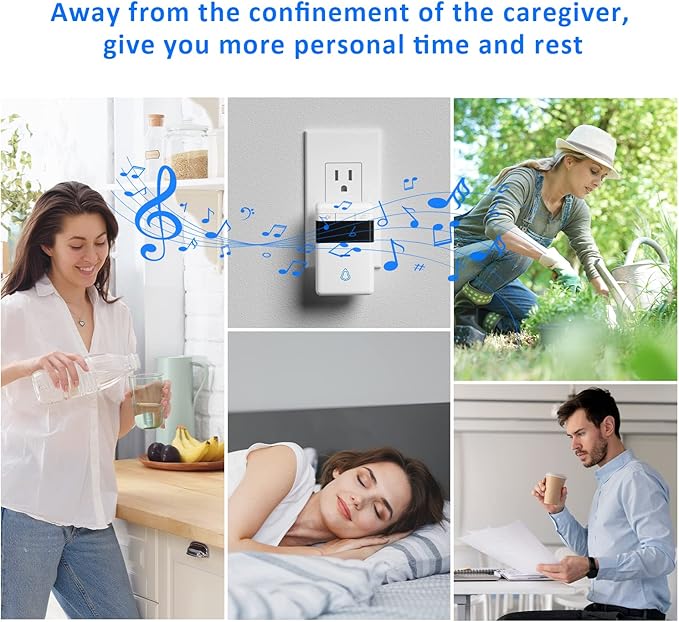 Caregiver Pager, Wireless Call Button