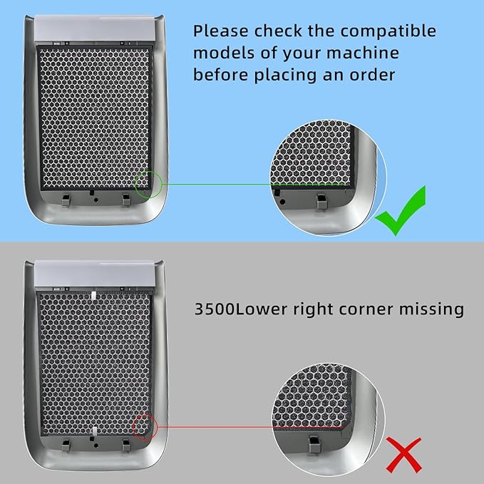 10-Pack 3000 Replacement Filters Compatible AD3000 Air Purifi-er, 3000Pro Air