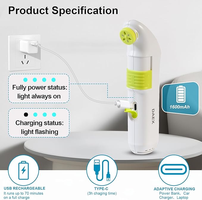Portable Bidet for Travel,Handheld Electric Bidet Sprayer
