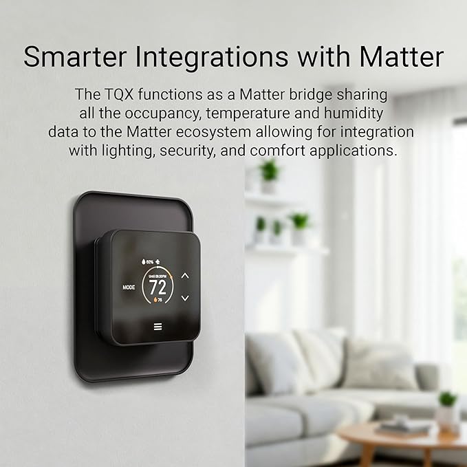 Lux TQX Smart Thermostat for Home, Programmable WiFi