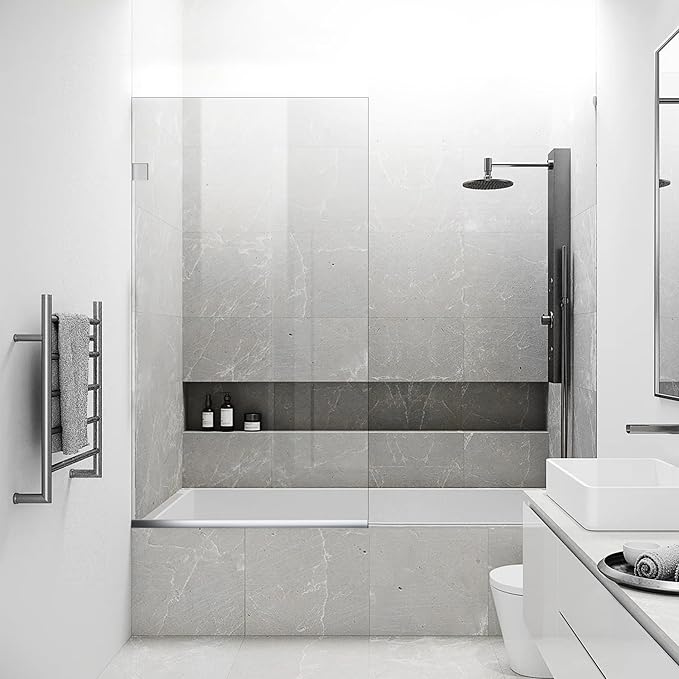 Bathroom Shower Glass Door 30 * 62"