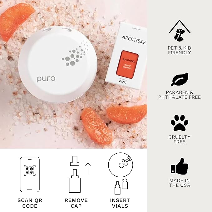 Pura Smart Home Plug-in Diffuser Refills by Apotheke,