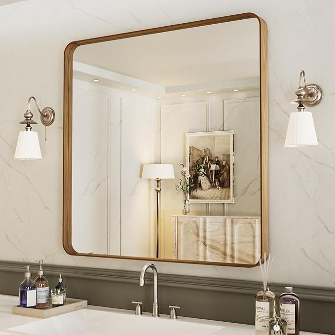 LOAAO 36X36 Inch Bathroom Mirror
