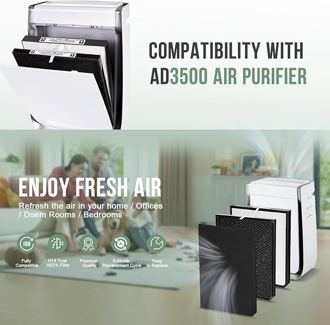 3500 Filter Replacement Set Compatible