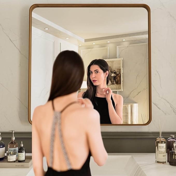 LOAAO 36X36 Inch Bathroom Mirror