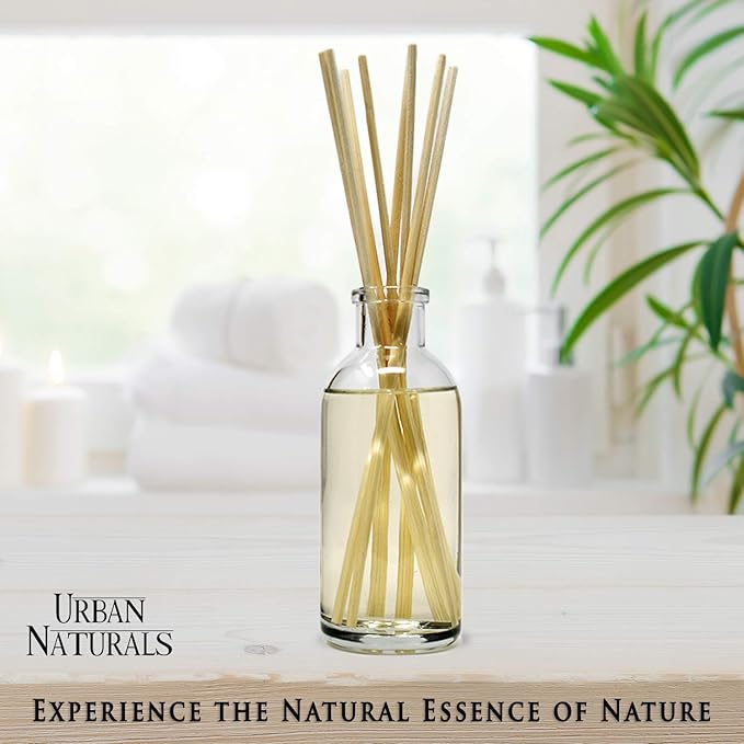Urban Naturals Mahogany Vanilla Woods Reed Diffuser Set – Made