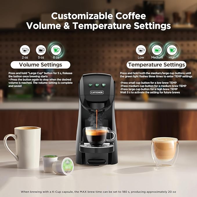 Warriors1 Single Serve Coffee Maker