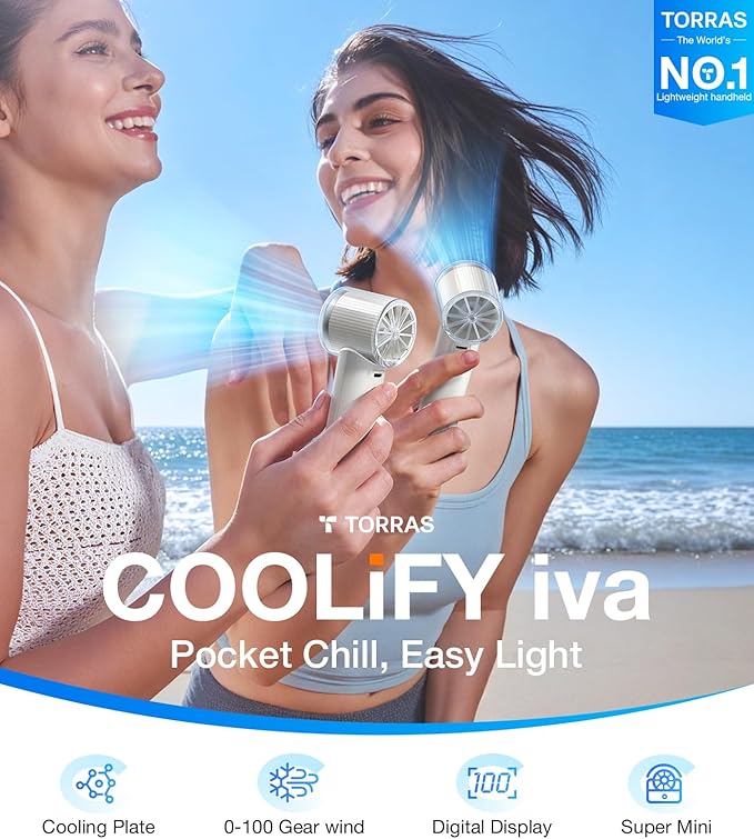 TORRAS COOLiFY iva Handheld Fan
