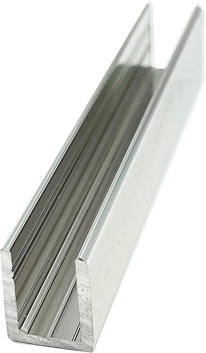 Brixwell SDCD38PN-CCP48-XCP10 Polished Nickel 3/8" Fixed Panel Shower Door Deep