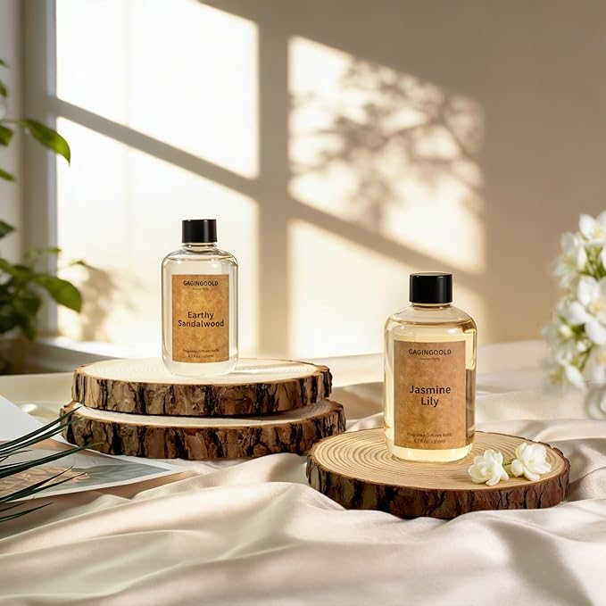 Jasmine Lily Scented Reed Diffuser Oil Refill