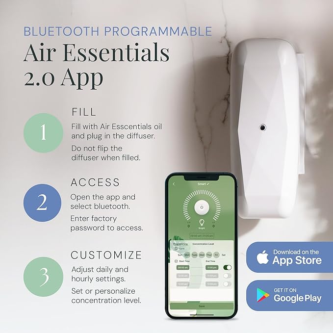 Air Esscentials The Diamond Gift Set, Smart Scent Air Machine Luxury Kit