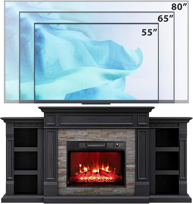 LGHM 72" Electric Fireplace