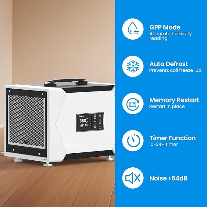 CADPXS Crawl Space Dehumidifier