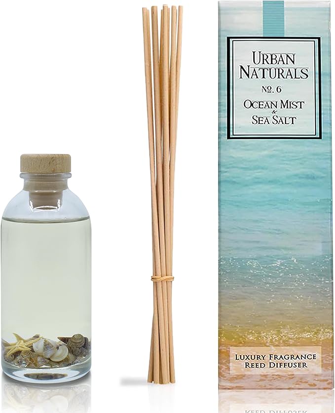 Urban Naturals Ocean Mist & Sea Salt Reed Diffuser Set | Made