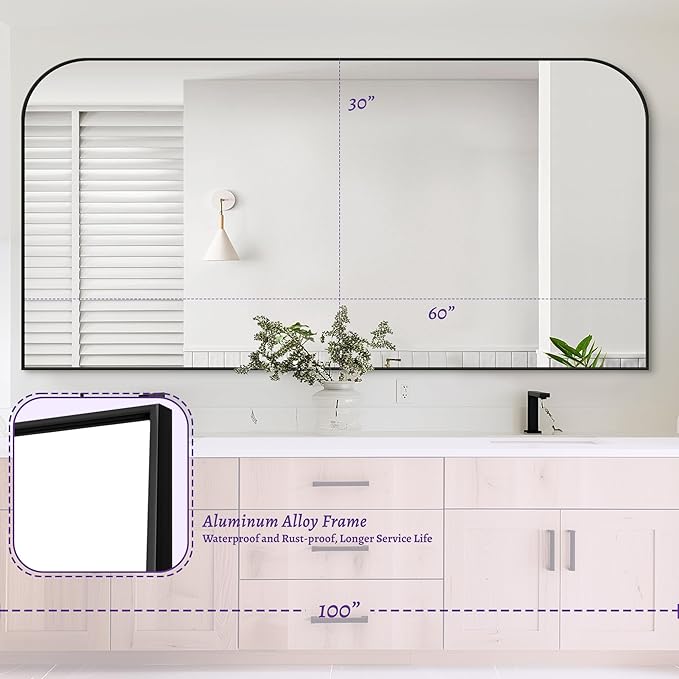 Bathroom Mirror, Wall Mirrors, Bathroom Vanity Mirror