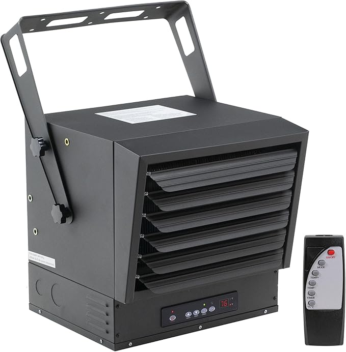 Comfort Zone 10, 000W Hard-Wired Garage Heater – Industrial & Commercial