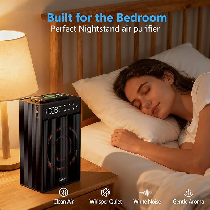 CleanForce Rainbow Cube | World’s First 4-in-1 Space-saving Air Purifier
