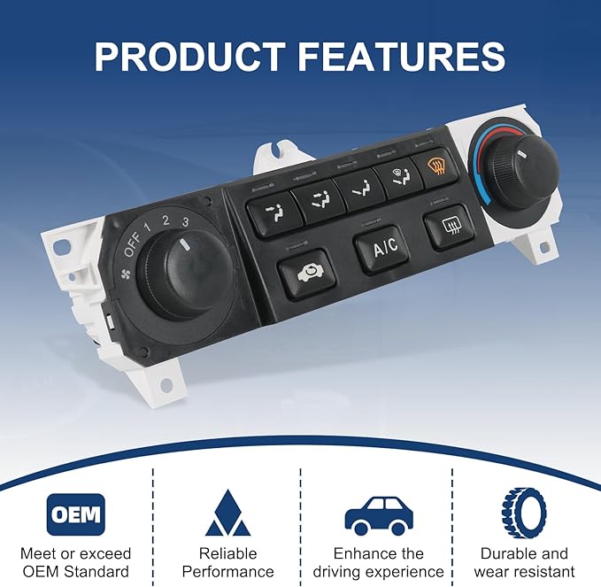 DICMIC A/C Heater Climate Control Module Compatible