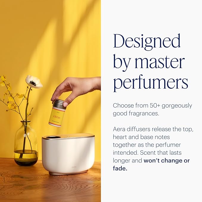 Aera Home Essential Oil Fragrance Diffuser – Waterless Electric Aromatherapy