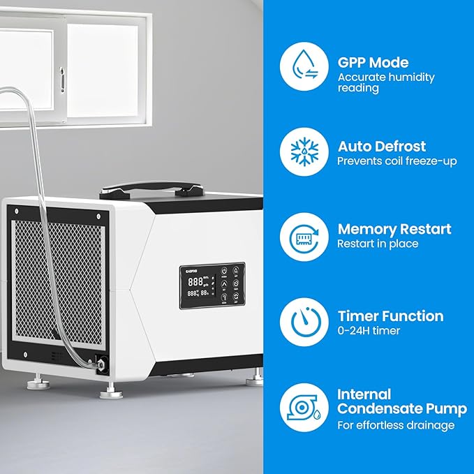 CADPXS Crawl Space Dehumidifier