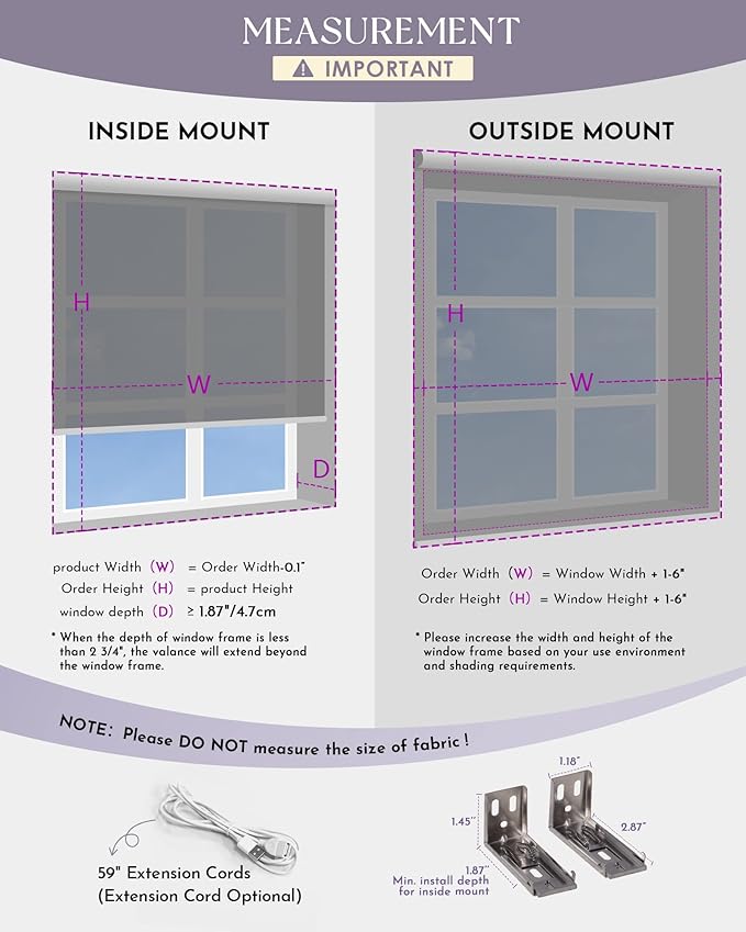 Graywind Motorized Light Filtering Shades Compatible